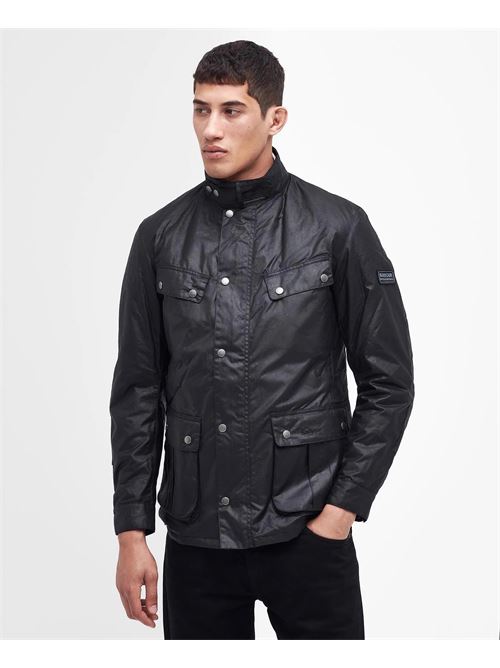 duke wax jacket BARBOUR INTERNATIONAL | MWX0337BK91